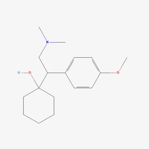 3D-модель молекулы венлафаксина (PubChem CID 5656)